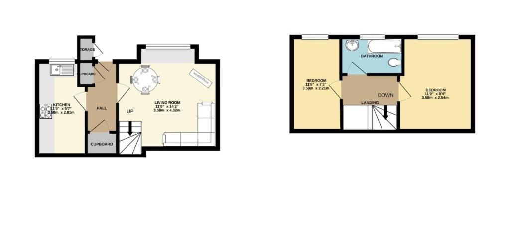 Wokingham - 2 Bed Modern House - Parkingアパートメント エクステリア 写真